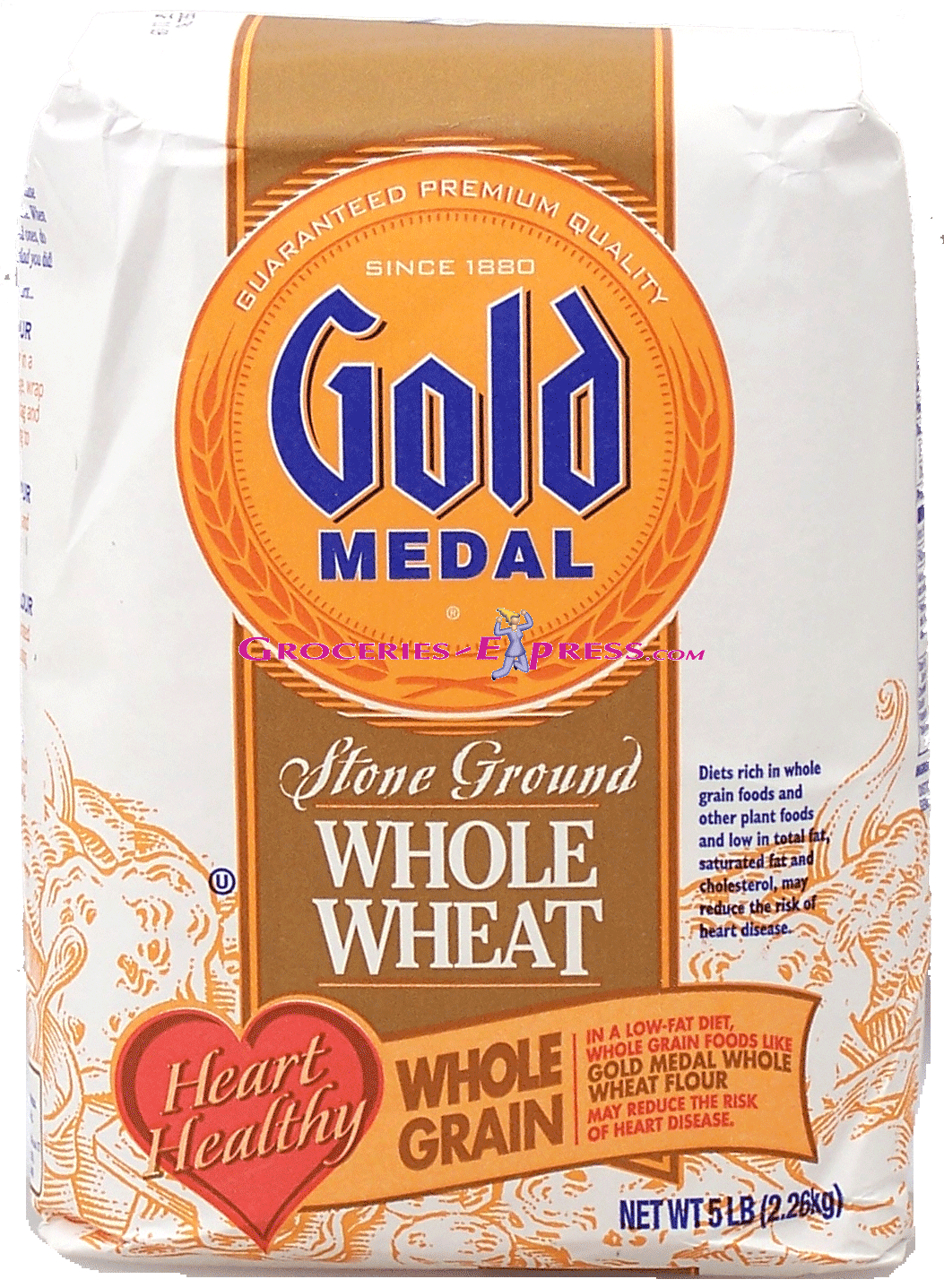 Gold Medal  whole wheat flour, stone ground Full-Size Picture